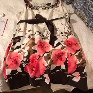 Beautiful summer flower dress